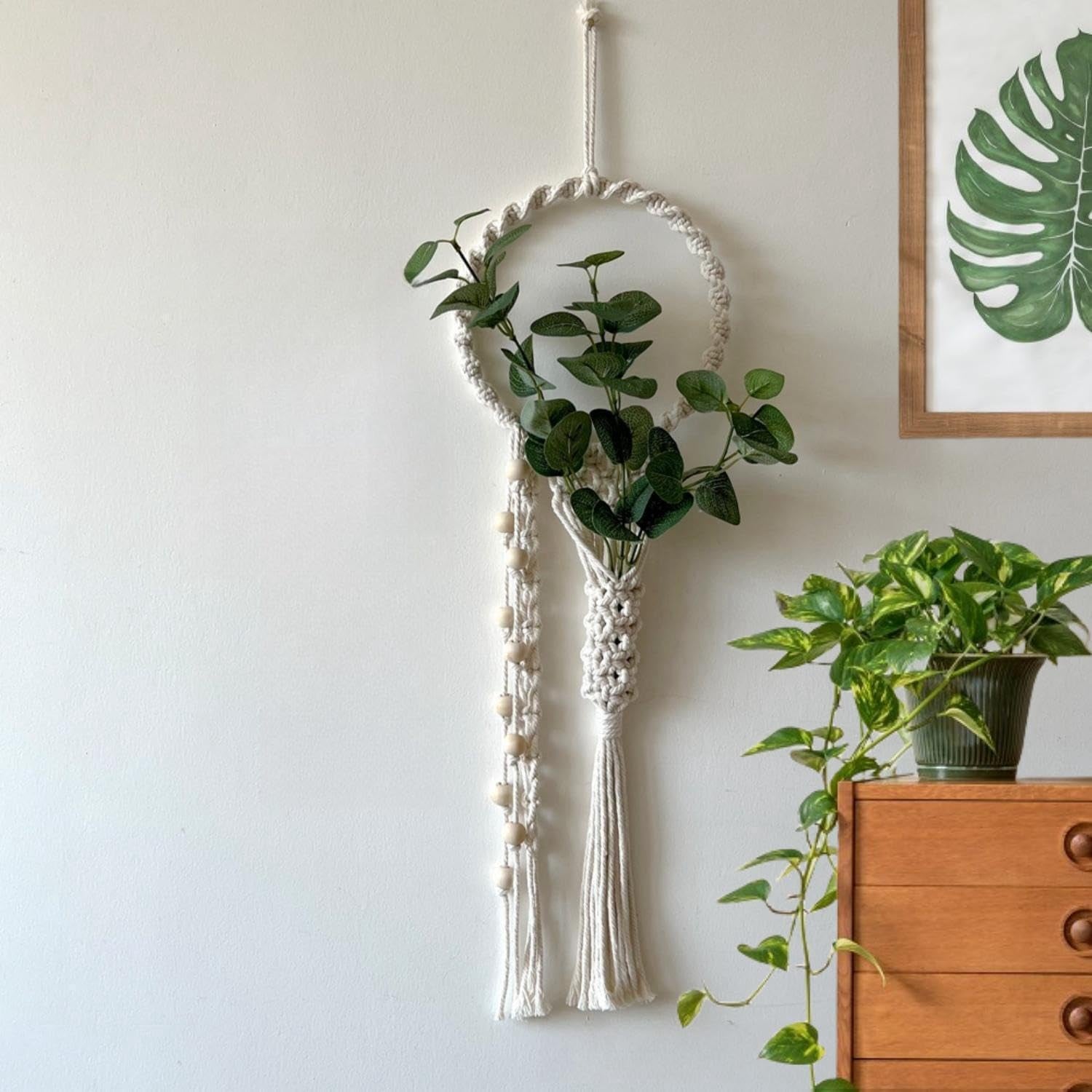 Gobeläng avoik vävd vägghängande dekoration chic Hem - Accessoarer och dekorationer Naty Shop