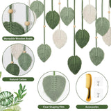 Gobeläng betyfoy vägghängande stora deco blad Hem - Accessoarer och dekorationer Naty Shop