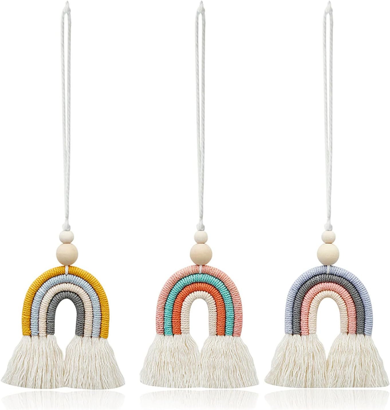 Gobeläng handvävda bitar rainbow14 barnrum rainbow wall14 rainbow Hem - Tillbehör och dekorationer Naty Shop Standardtitel