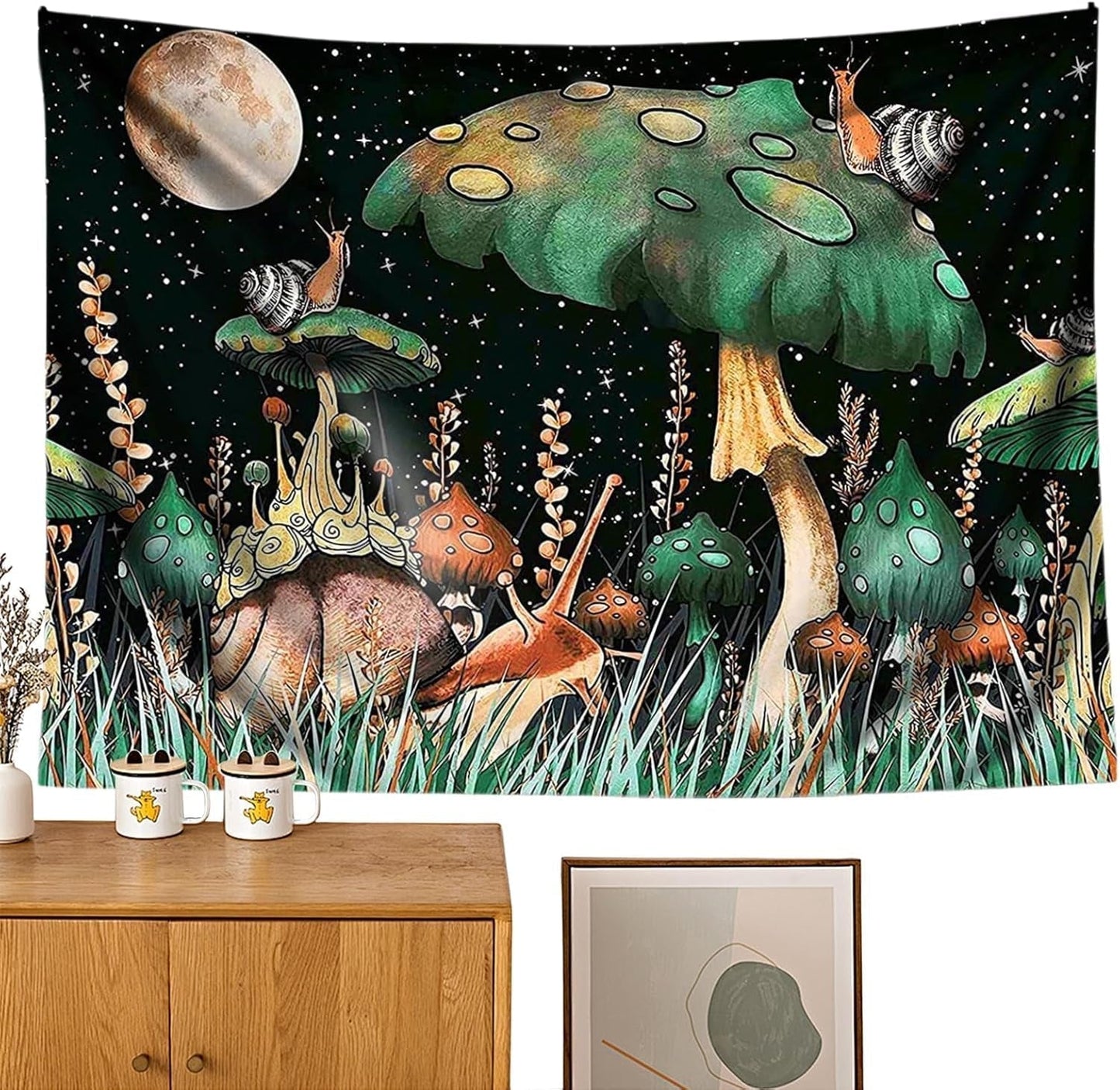 Gobelängdjungelsvampar hängande sniglar från skogen Hem - Tillbehör och dekorationer Naty Shop