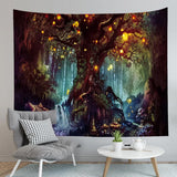 Tapestry tree of life Casa - Tillbehör och dekorationer Naty Shop