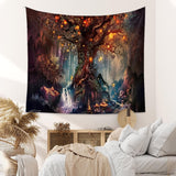Tapestry tree of life Casa - Tillbehör och dekorationer Naty Shop