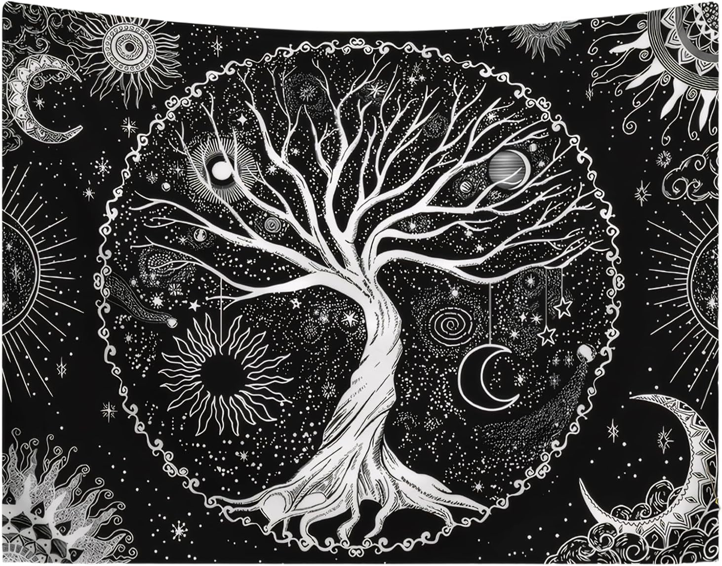 Life tree gobestry sun moon Hem - Tillbehör och dekorationer Naty Shop Standardtitel