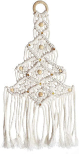 Gobeläng deco drömfångare vävd vit väggdekoration Hem - Accessoarer och dekorationer Naty Shop julgran