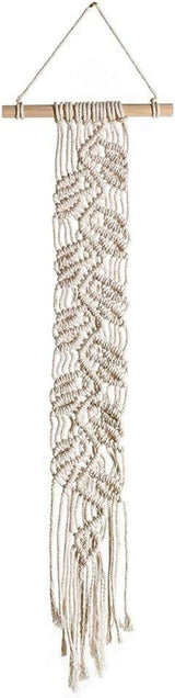 Deco gobeläng drömfångare vävd vit väggdekoration Hem - Accessoarer och dekorationer Naty Shop Lång remsa