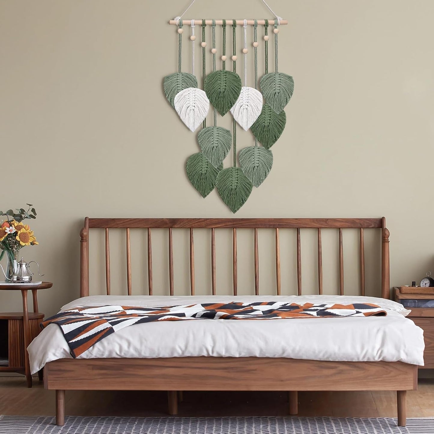 Grön dekoration gobeläng för barnrum Hem - Accessoarer och dekorationer Naty Shop