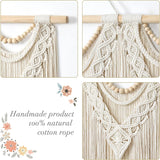 Gobeläng dremisland stor deco vävd beige Casa - Accessoarer och dekorationer Naty Shop