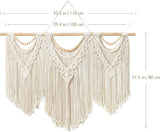 Gobeläng dremisland stor deco vävd beige Casa - Accessoarer och dekorationer Naty Shop