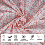 Möblerad finess rosa mandala gobeläng Hem - Accessoarer och dekorationer Naty Shop