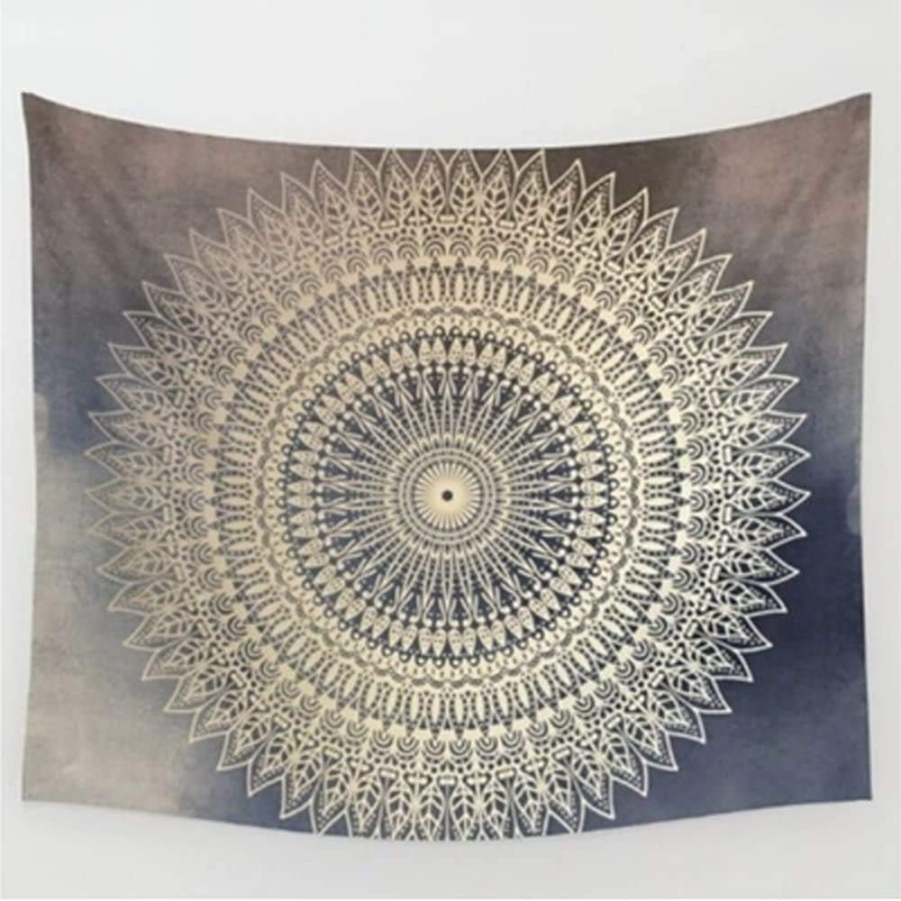 Indiska goldbeing gobeläng, mandala tyg, Goa Home - Accessoarer och dekorationer Naty Shop