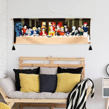 Gobeläng hängande canvas väggkonst målning anime karaktärer Hem - Tillbehör och dekorationer Naty Shop