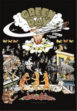 Tapestry heart rock flag original green day dookie Hem - Tillbehör och dekorationer Naty Shop Standardtitel