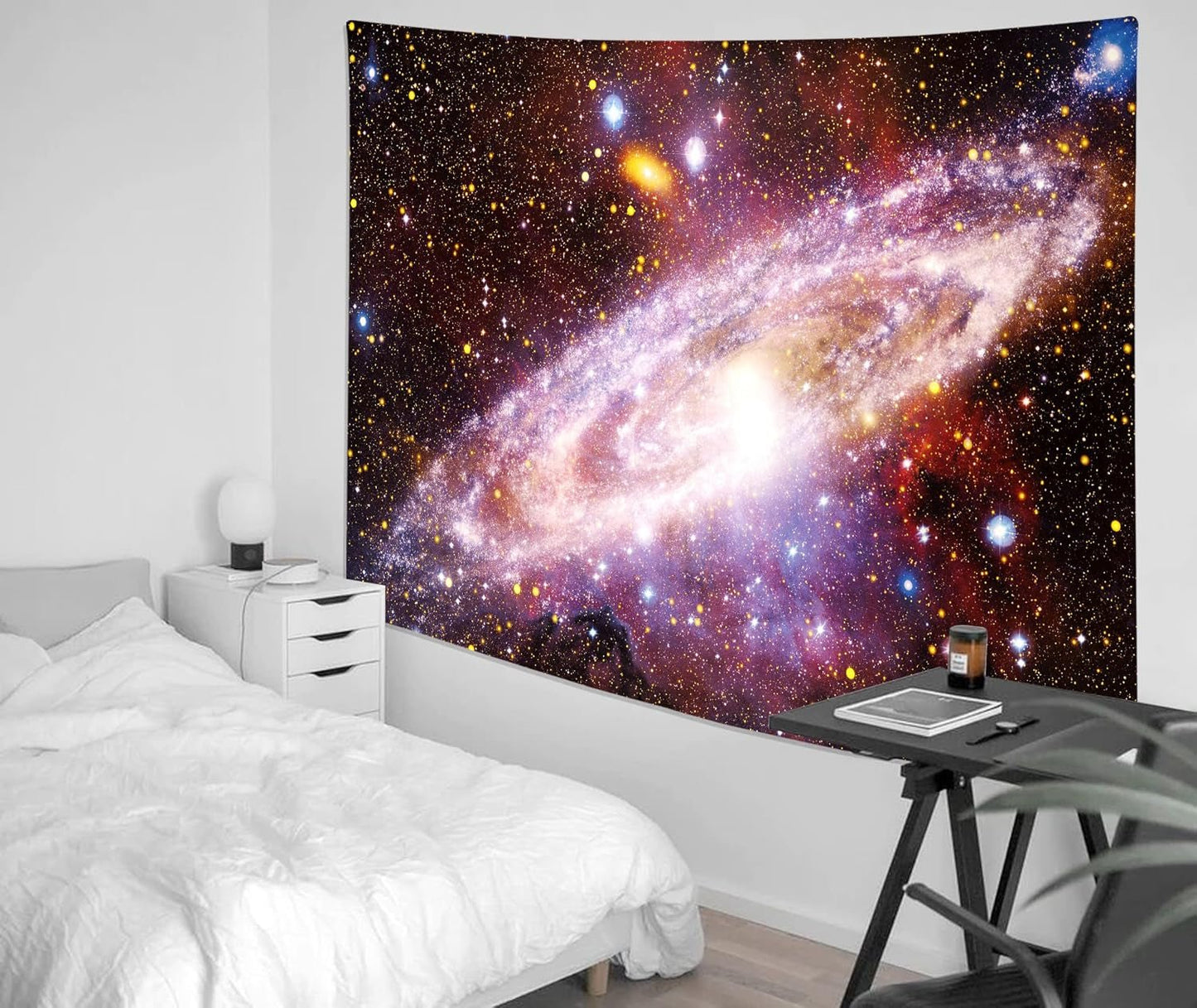 Holavida gobeläng fluorescerande galax stjärnhimmel abstrakt estetisk Hem - Tillbehör och dekorationer Naty Shop
