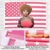 Gobeläng iskrydda flagga rosa flaggor Hem - Tillbehör och dekorationer Naty Shop