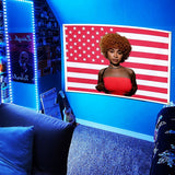 Gobeläng iskrydda flagga rosa flaggor Hem - Tillbehör och dekorationer Naty Shop
