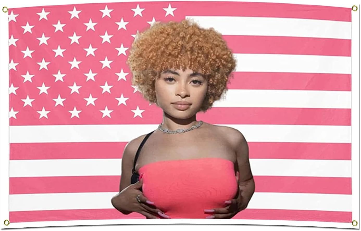 Gobeläng iskrydda flagga rosa flaggor Hem - Tillbehör och dekorationer Naty Shop Standardtitel