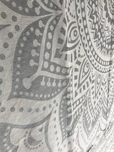 Indisk gobeläng mandala silver vitt rum estetisk duk Hem - Accessoarer och dekorationer Naty Shop