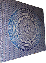 Indisk blå mandala gobeläng estetisk rumsdekoration Hem - Tillbehör och dekorationer Naty Shop
