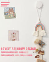Gobeläng kgduyc handvävd bit rainbow14 barnrum regnbåge Hem - Tillbehör och dekorationer Naty Shop