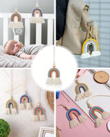 Gobeläng kgduyc handvävd bit rainbow14 barnrum regnbåge Hem - Tillbehör och dekorationer Naty Shop