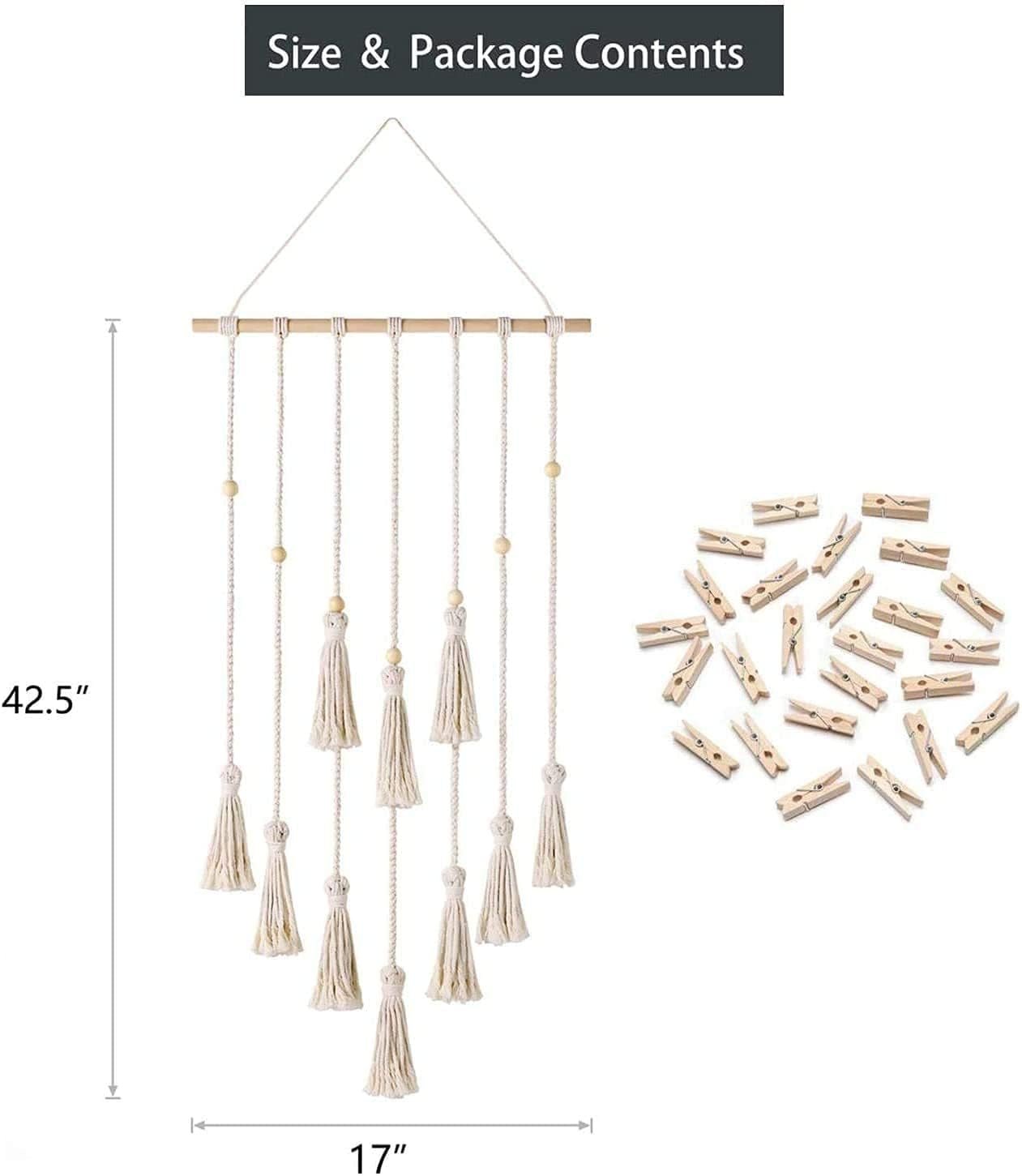 Gobeläng mkouo foto deco chic vävd hemma Hem - Accessoarer och dekorationer Naty Shop
