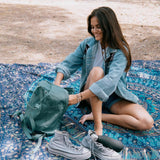 Gobeläng momomus mandala färgad bomull orientalisk design Hem - Accessoarer och dekorationer Naty Shop