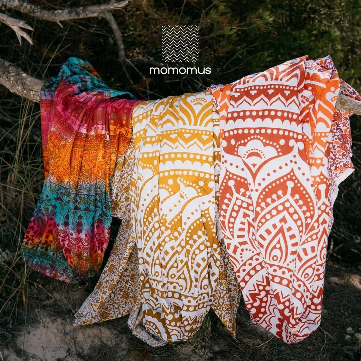 Gobeläng momomus mandala hippie eller psykedelisk xxl Hem - Tillbehör och dekorationer Naty Shop