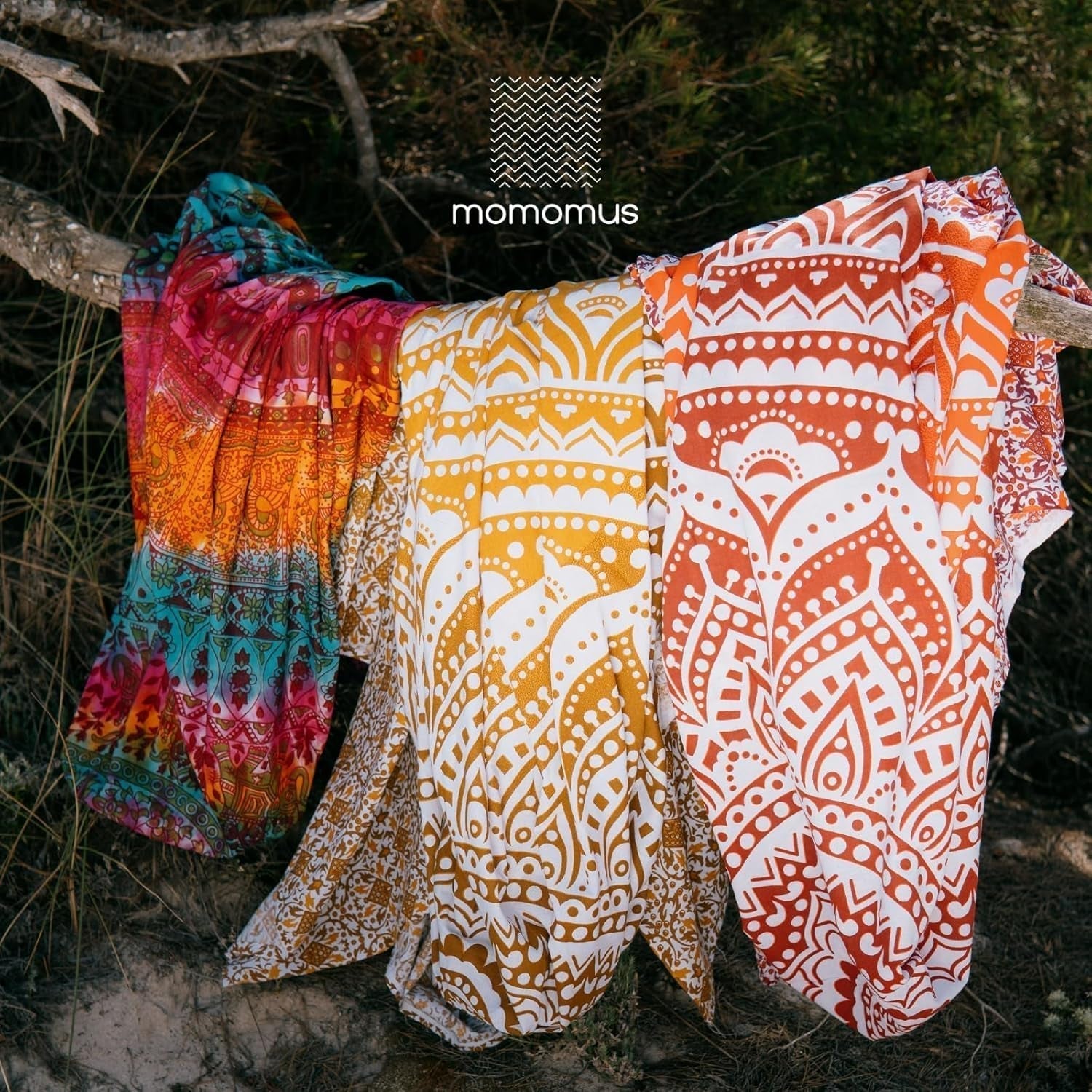 Gobeläng momomus mandala hippie eller psykedelisk xxl Hem - Tillbehör och dekorationer Naty Shop