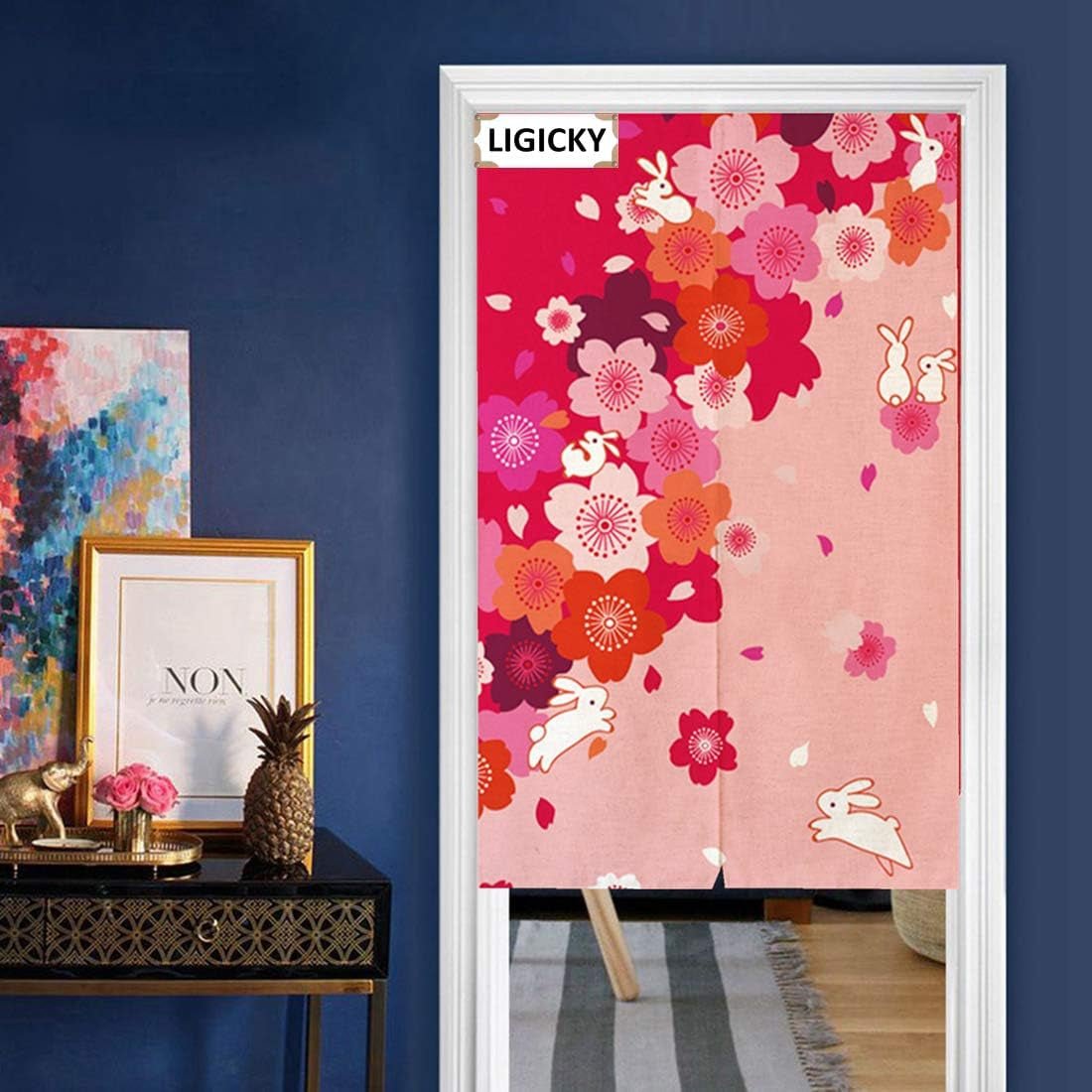 Gobeläng Japansk gardin noren långdörr tapisseri Casa - Tillbehör och dekorationer Naty Shop