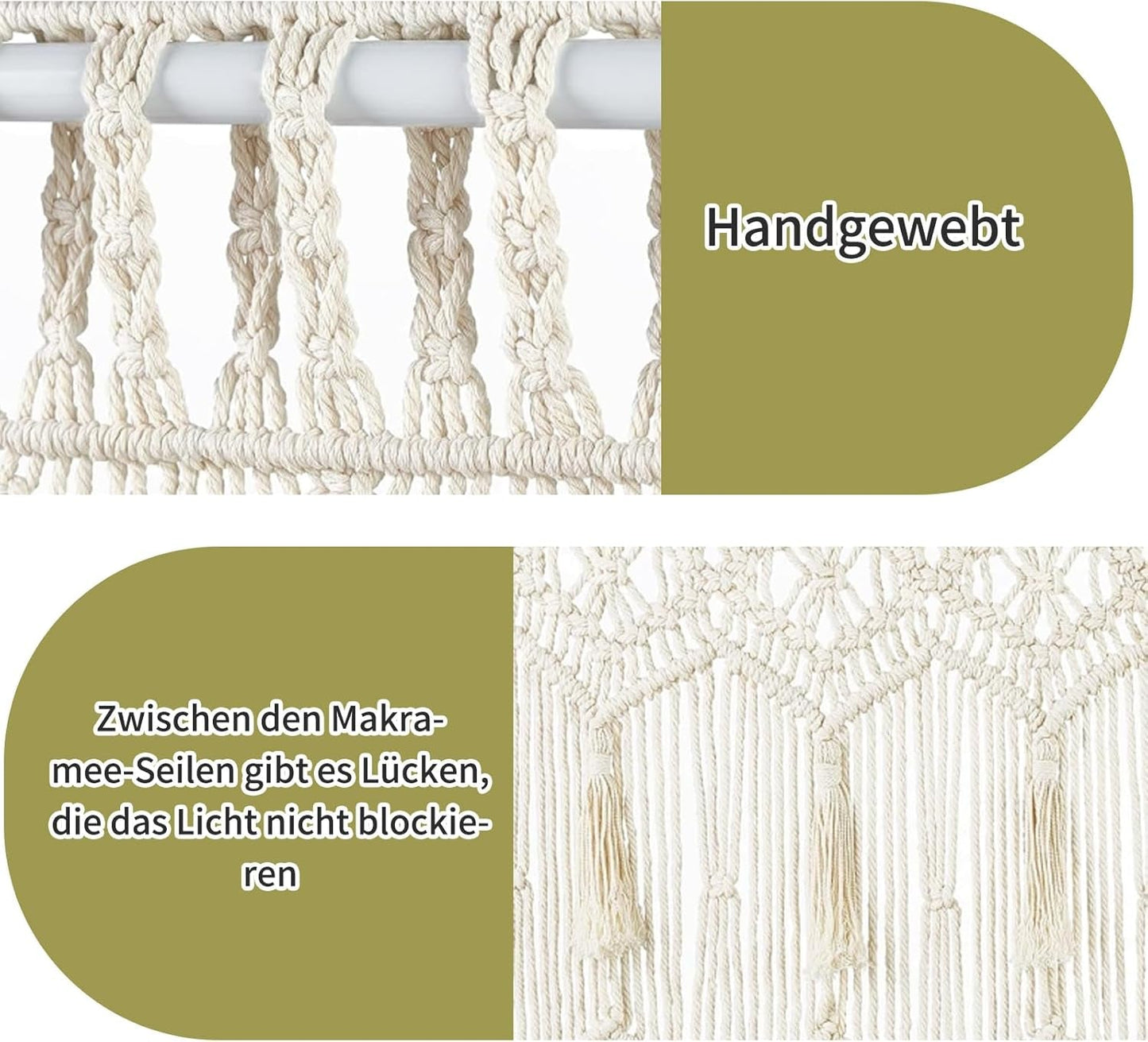 Gobeläng, dörrgardin, vävd gobeläng, rumsavdelare, Hem - Tillbehör och dekorationer Naty Shop
