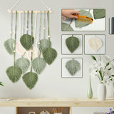 Gobeläng stil fönsterdekoration 40cm grön Hem - Tillbehör och dekorationer Naty Shop