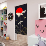 Japansk stil gobeläng tjockt linne noren långa gardiner Hem - Accessoarer och dekorationer Naty Shop