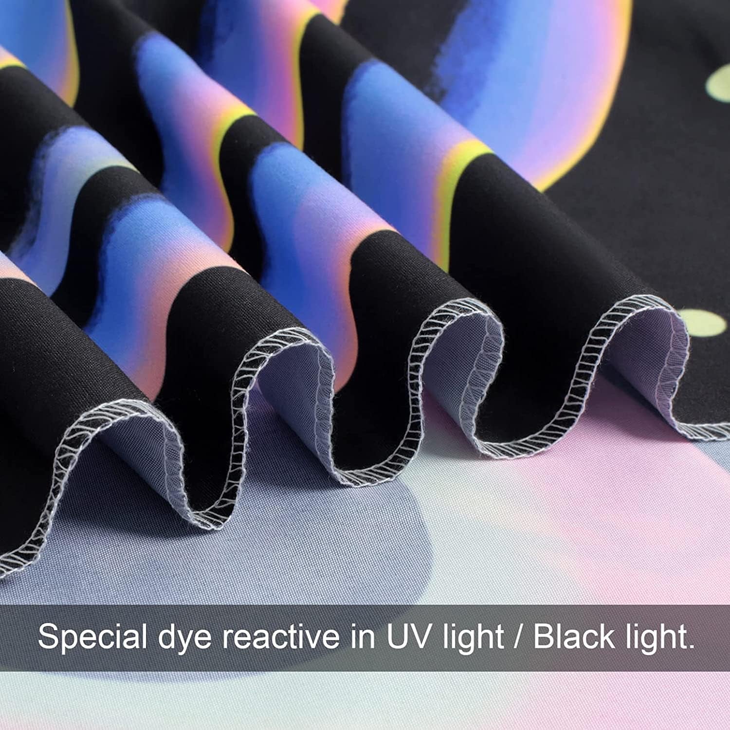 Gobeläng gobeläng skräck ansikte blacklight spöken reactive Hem - Tillbehör och dekorationer Naty Shop