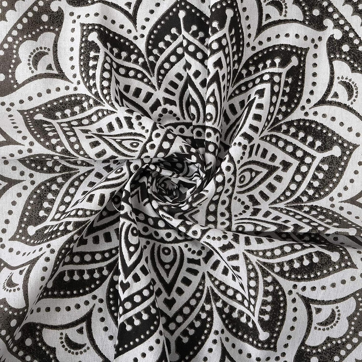 Gobeläng gobeläng mandala grå svart väggduk Hem - Accessoarer och dekorationer Naty Shop