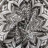 Gobeläng gobeläng mandala grå svart väggduk Hem - Accessoarer och dekorationer Naty Shop