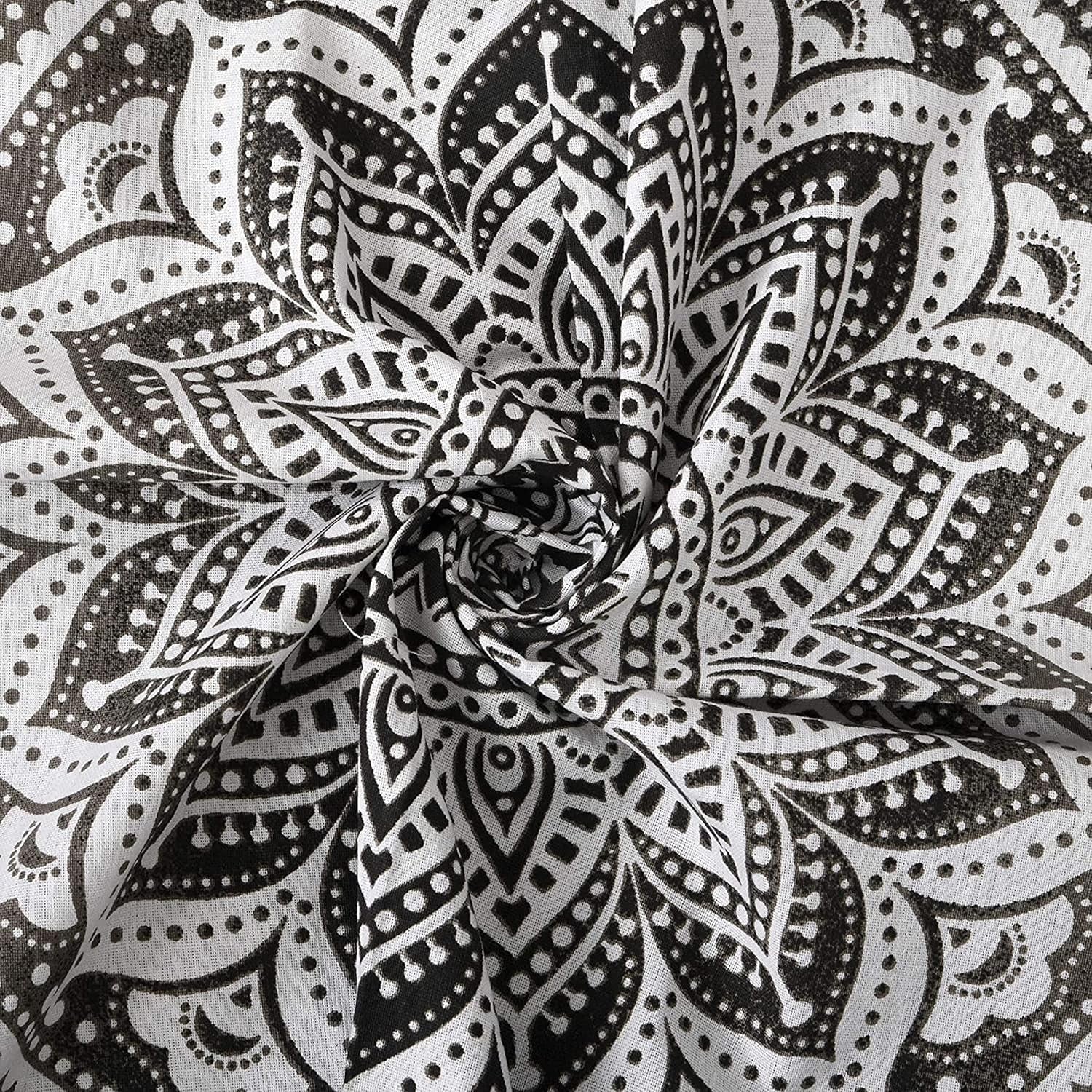 Gobeläng gobeläng mandala grå svart väggduk Hem - Accessoarer och dekorationer Naty Shop