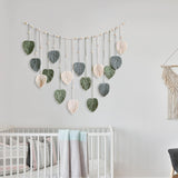 Vävd gobeläng heminredning chic ornament clips Hem - Tillbehör och dekorationer Naty Shop