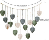 Vävd gobeläng heminredning chic ornament clips Hem - Tillbehör och dekorationer Naty Shop