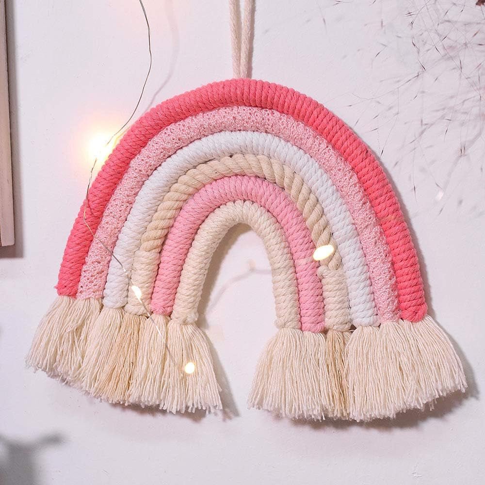 Bohemisk regnbågevävd gobeläng hemma färgglad konst Hem - Tillbehör och dekorationer Naty Shop