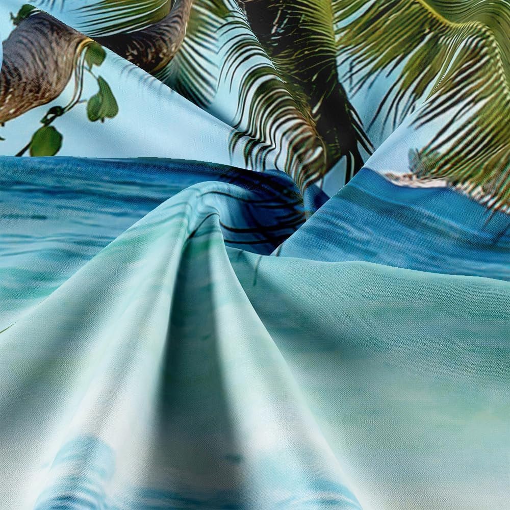 Tapestry ulticool view beach sea palm hammock Hem - Accessoarer och dekorationer Naty Shop