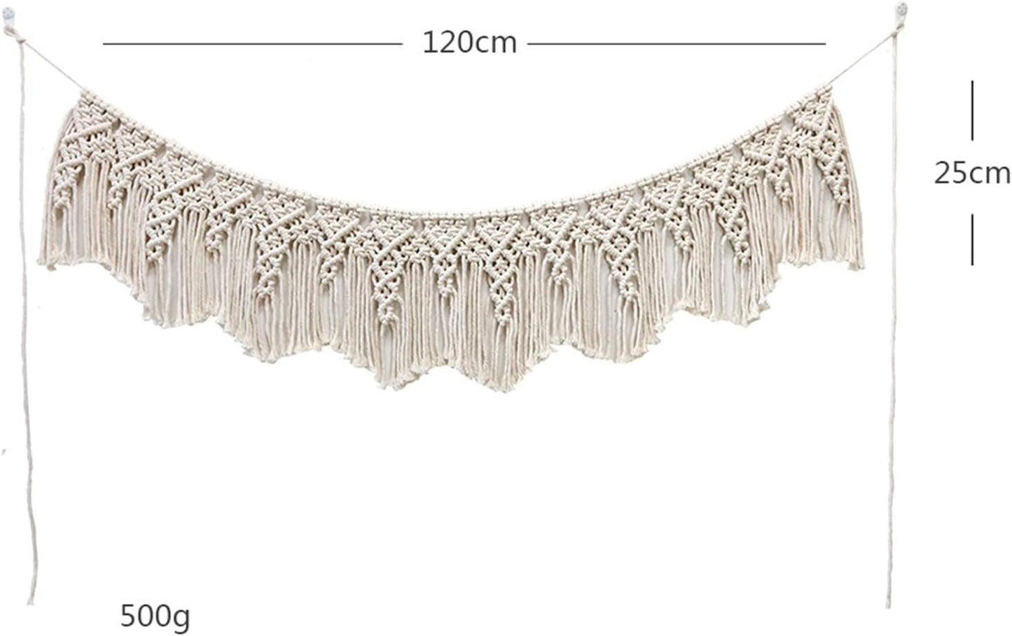 Gobeläng vägghängande vävd banderoll bröllop Hem - Accessoarer och dekorationer Naty Shop