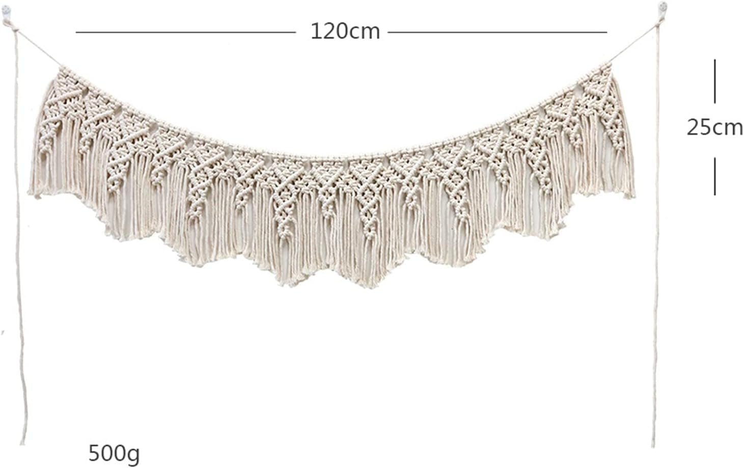 Gobeläng vägghängande vävd banderoll bröllop Hem - Accessoarer och dekorationer Naty Shop