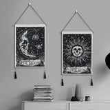 gobeläng weldomcor tarot skalle nedgång i solen Hem - Tillbehör och dekorationer Naty Shop