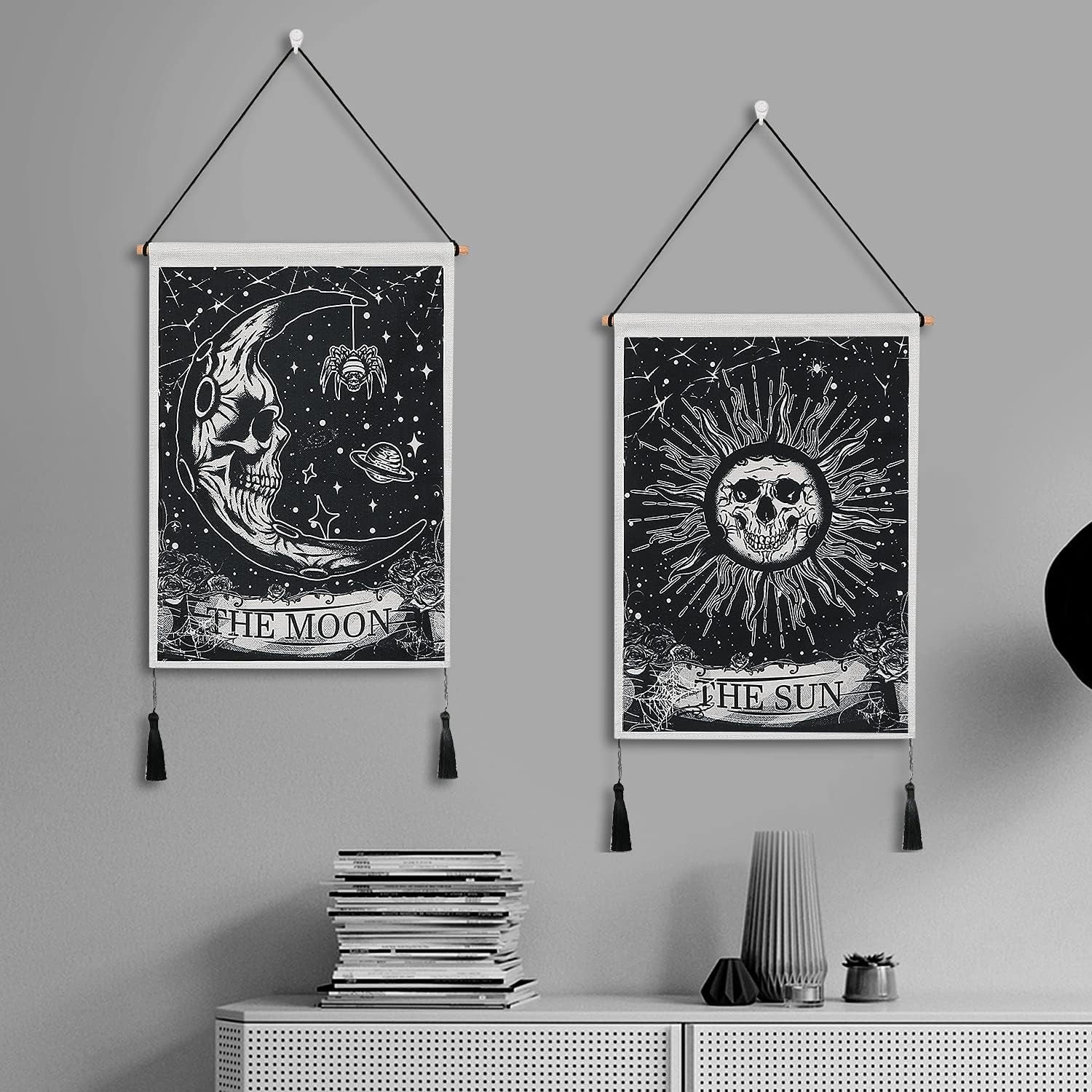 gobeläng weldomcor tarot skalle nedgång i solen Hem - Tillbehör och dekorationer Naty Shop