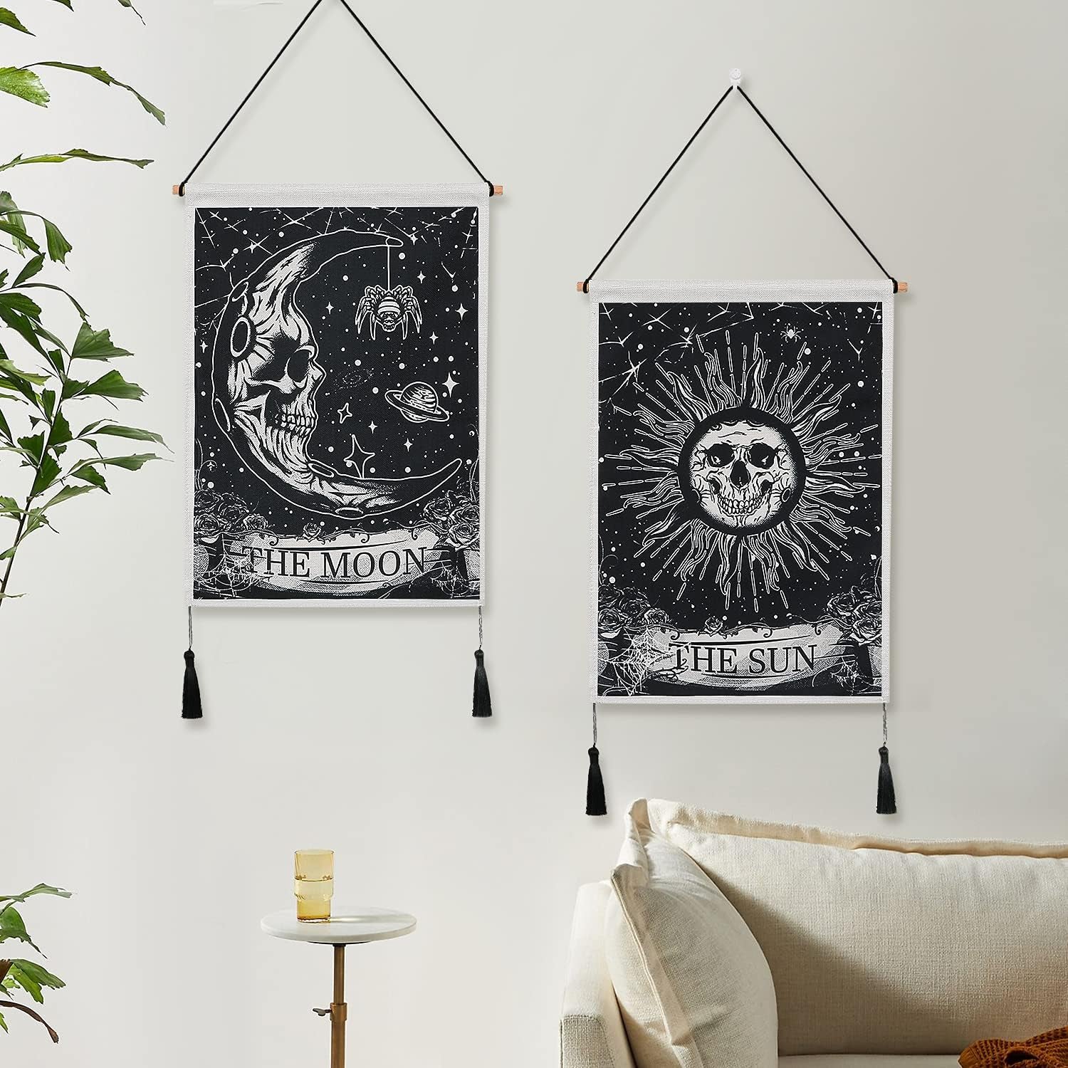 gobeläng weldomcor tarot skalle nedgång i solen Hem - Tillbehör och dekorationer Naty Shop