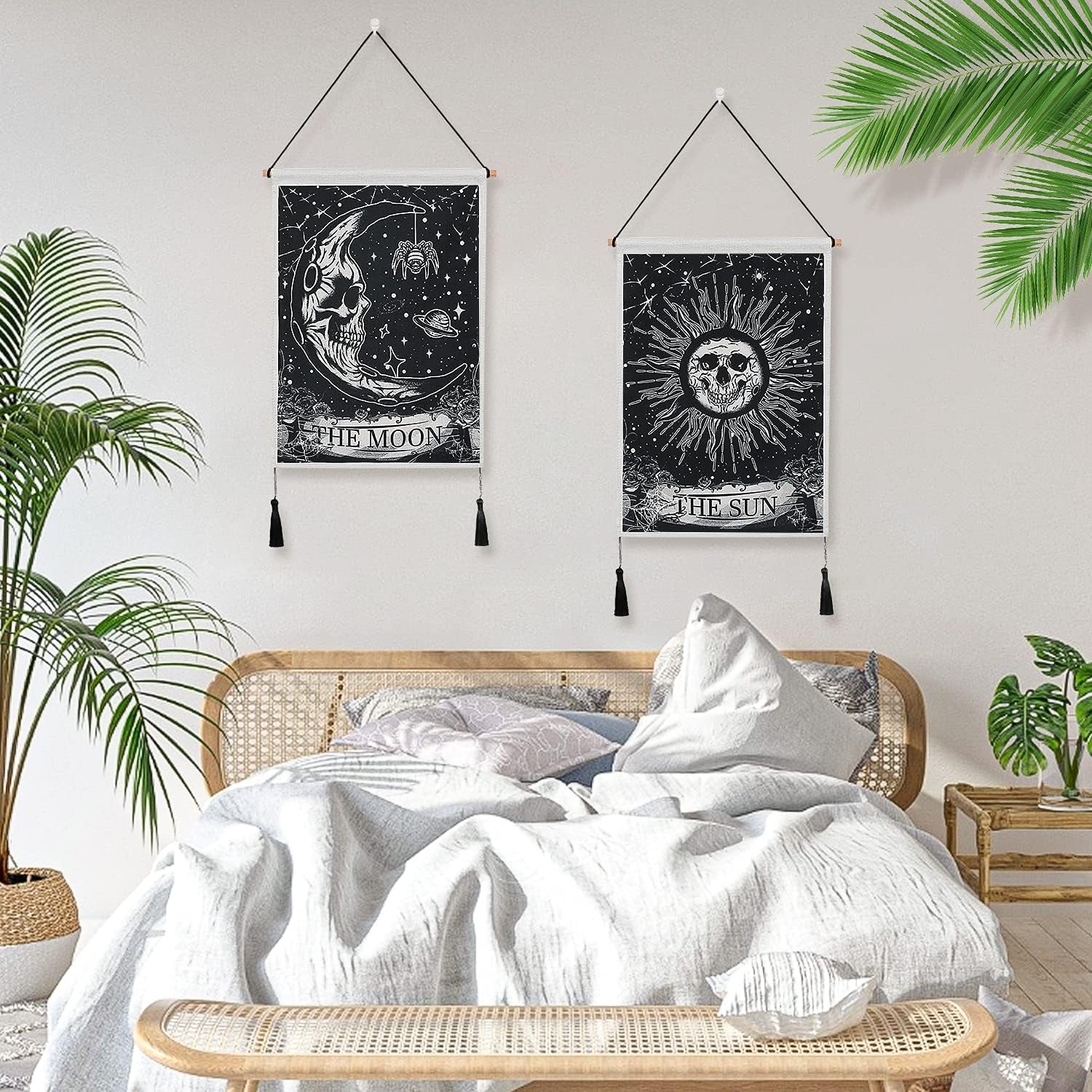 gobeläng weldomcor tarot skalle nedgång i solen Hem - Tillbehör och dekorationer Naty Shop