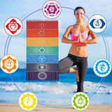 Gobeläng yoga meditation sju chakra hippie Casa - Tillbehör och dekorationer Naty Shop