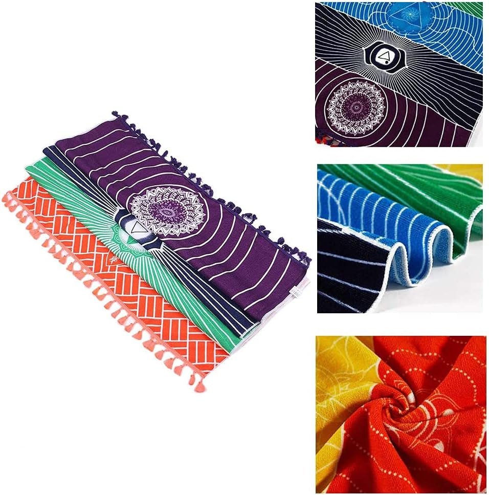 Gobeläng yoga meditation sju chakra hippie Casa - Tillbehör och dekorationer Naty Shop
