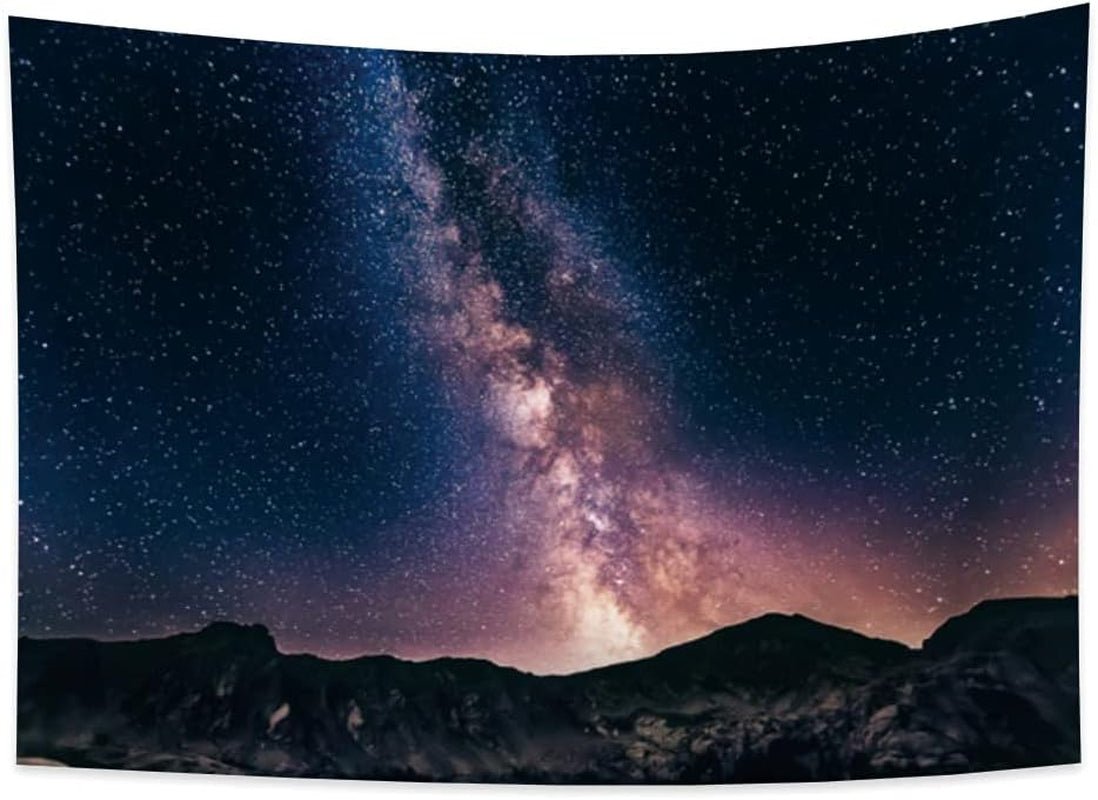Gobeläng yongfoto stjärnhimmel nebulosa mystiska stjärnor Hem - Tillbehör och dekorationer Naty Shop 70L X 100B Cm