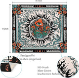 Gobeläng yrende svampar solbränna canvas hippieögon Hem - Accessoarer och dekorationer Naty Shop